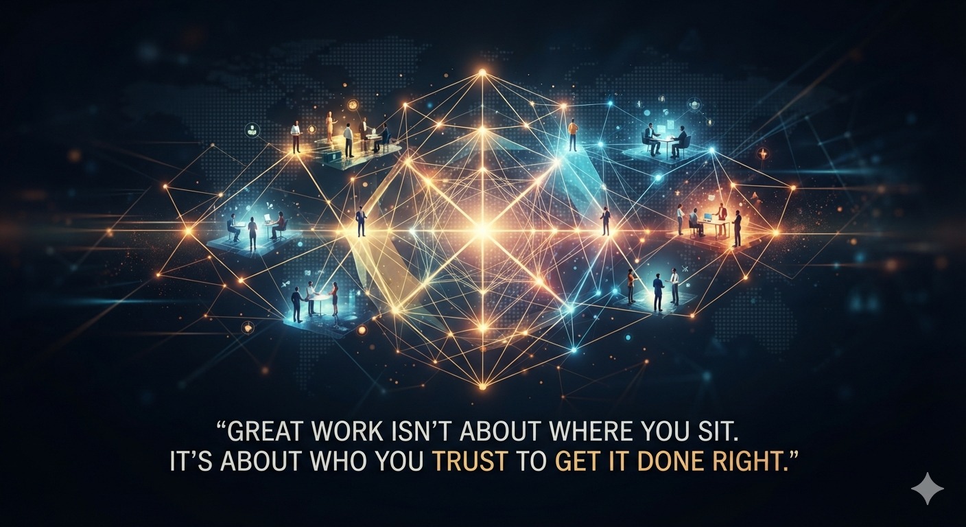Our team at work